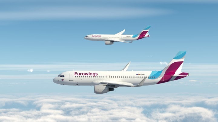Lufthansa subsidiary Eurowings starts long-haul services - Test of the new Eurowings Best seat - 4