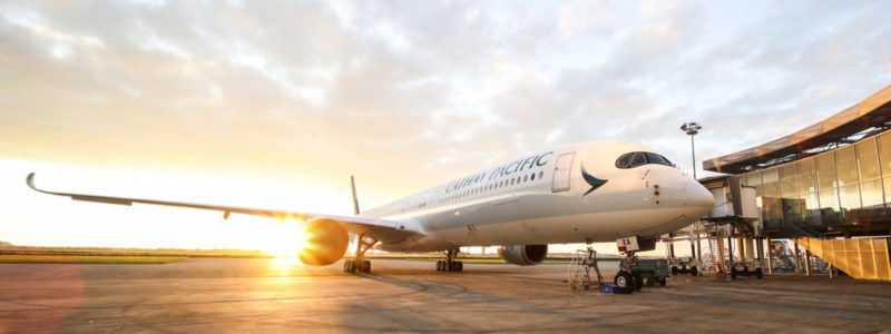 Cathay Pacific har fått sin första Airbus A350-1000