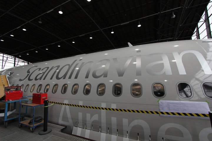 En första titt på Erik Viking och SAS nya långdistansstolar - De nya kabinerna - 2