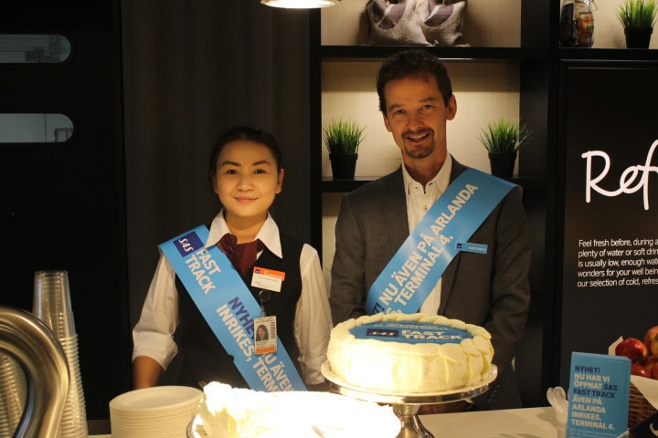 Invigning av SAS nya fast track på Arlanda terminal 4 - 1