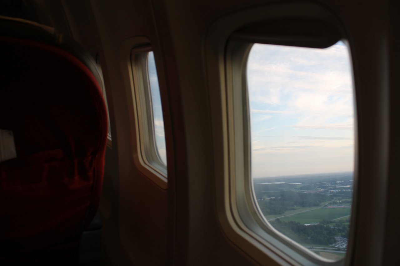 En sista flygning med Ethiopian Airlines business class Stockholm-Rom - 9