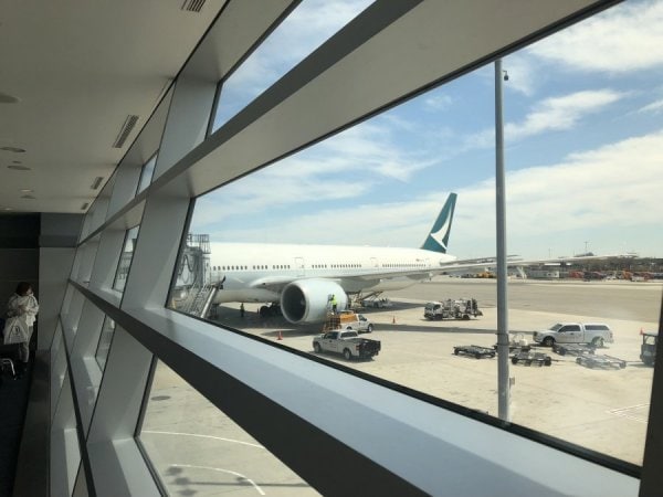 Medlemsrecension: 16 timmar Business Class med Cathay Pacific, Hong Kong till New York - JFK