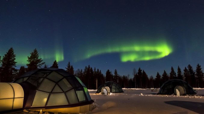 5 of the best ice hotels in the world - 2. Kakslauttanen Arctic Resort, Finland - 1