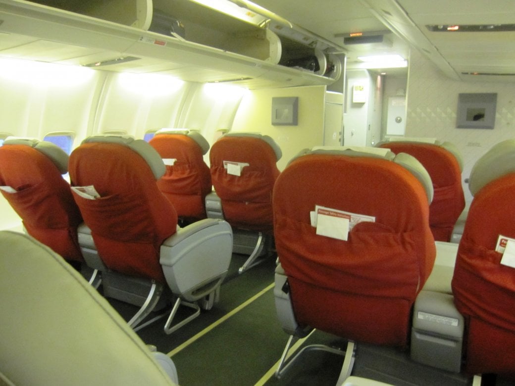 Ett guldkorn på Arlanda - Ethiopian Airlines Business Class till Rom - 5