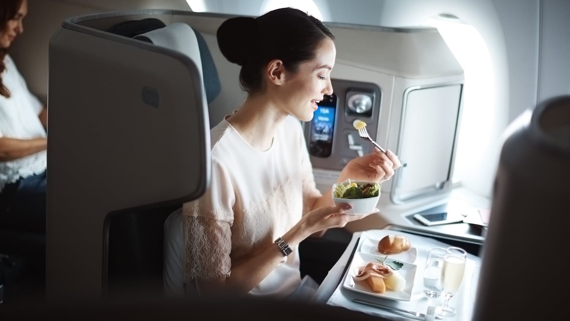 Airline review Cuisine - Cathay Pacific - 2
