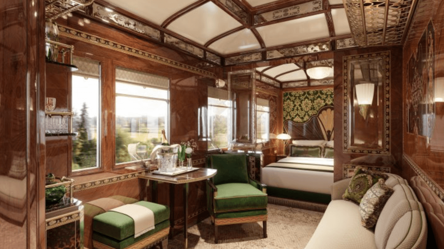 Tre nye suiter blir lansert ombord i Venezia Simplon Orient Express i 2020