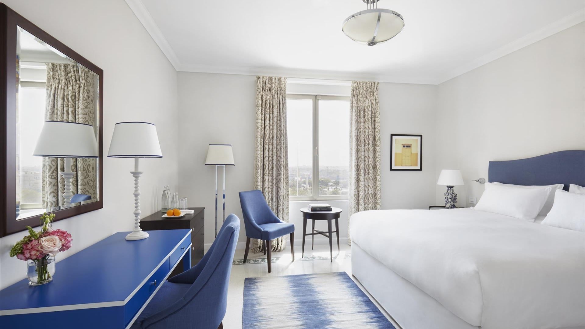 a bedroom of The Phoenicia Malta
