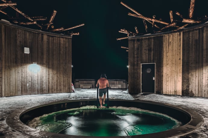 Sveriges nya flytande lyx hotell- och kallbad i Lappland – Arctic Bath - 2