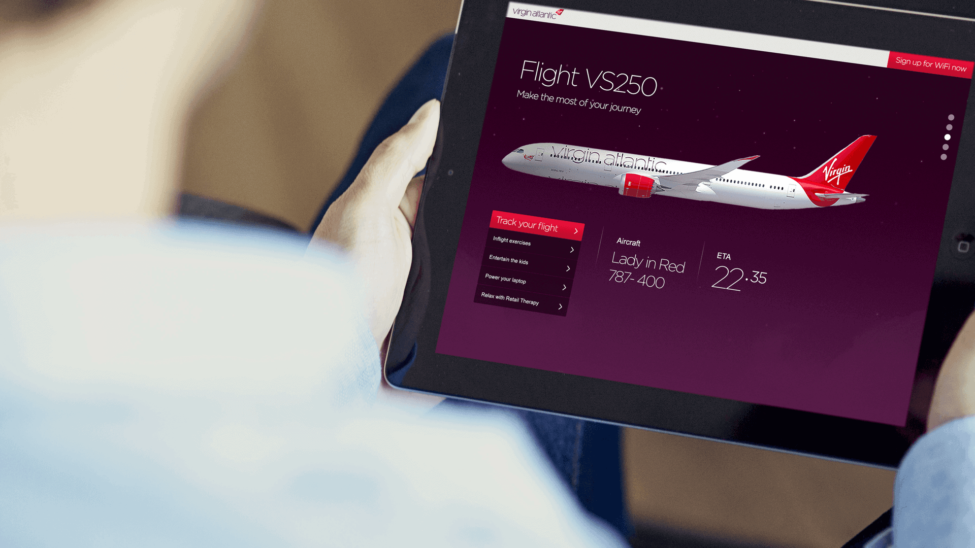 Airline review Entertainment - Virgin Atlantic - 0