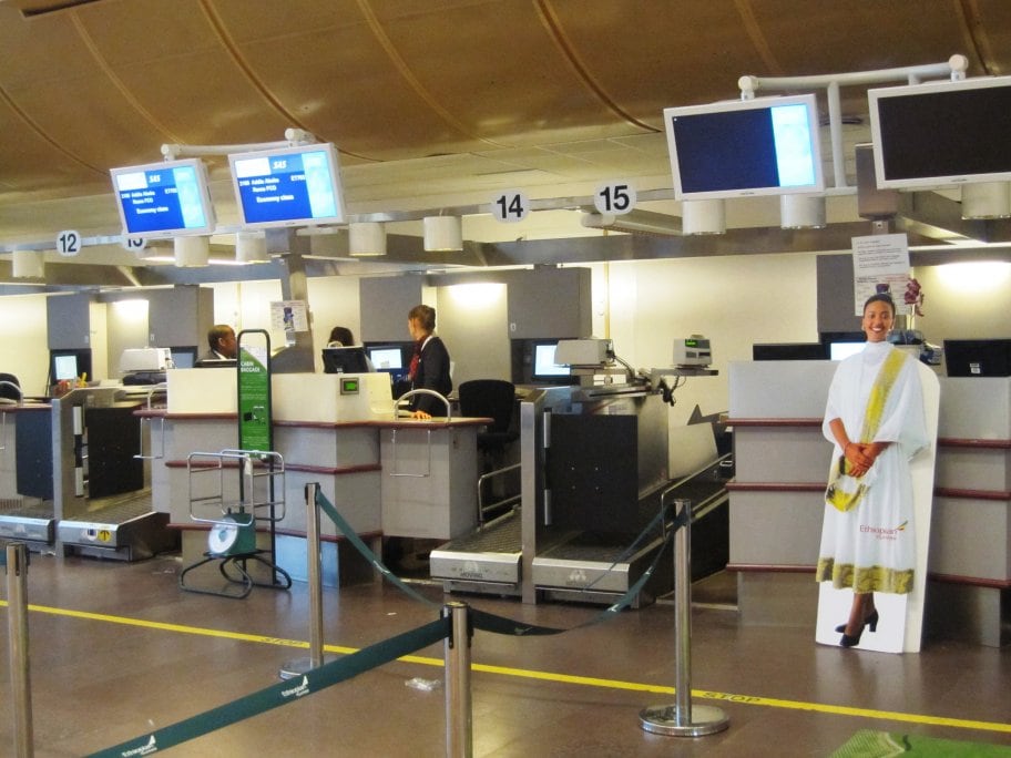 Ett guldkorn på Arlanda - Ethiopian Airlines Business Class till Rom - 2