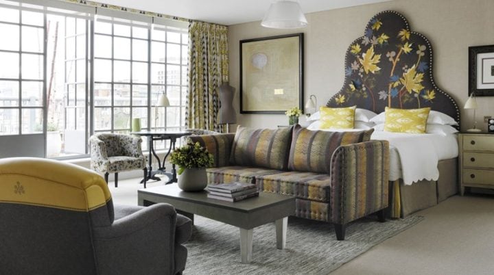 Vores ti bedste hoteller i London - The Soho Hotel – Urban luksus og panoramaudsigt