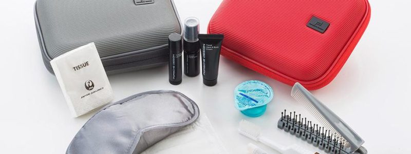 Japan Airlines lancerer ny toilettaske på 1. klasse