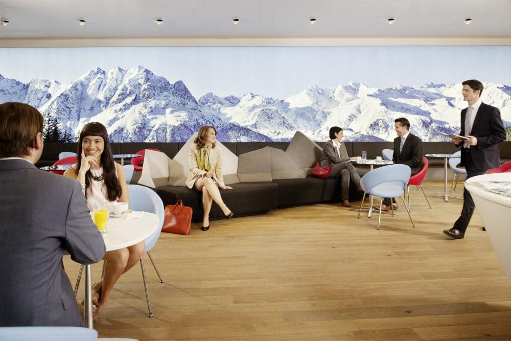 Austrian Airlines new Senator Lounge at Vienna Airport - 2