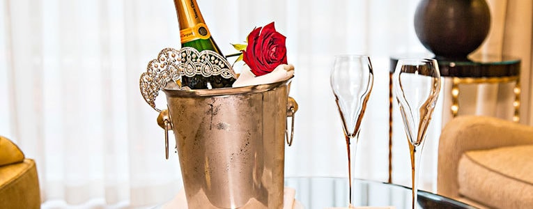 Romantiska hotell du kan boka för att fira Valentines Day