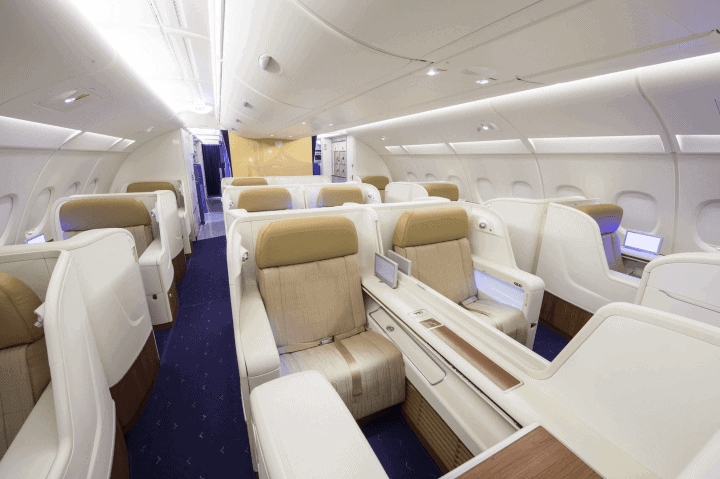 Flyselskapene med First Class på A380 - 1