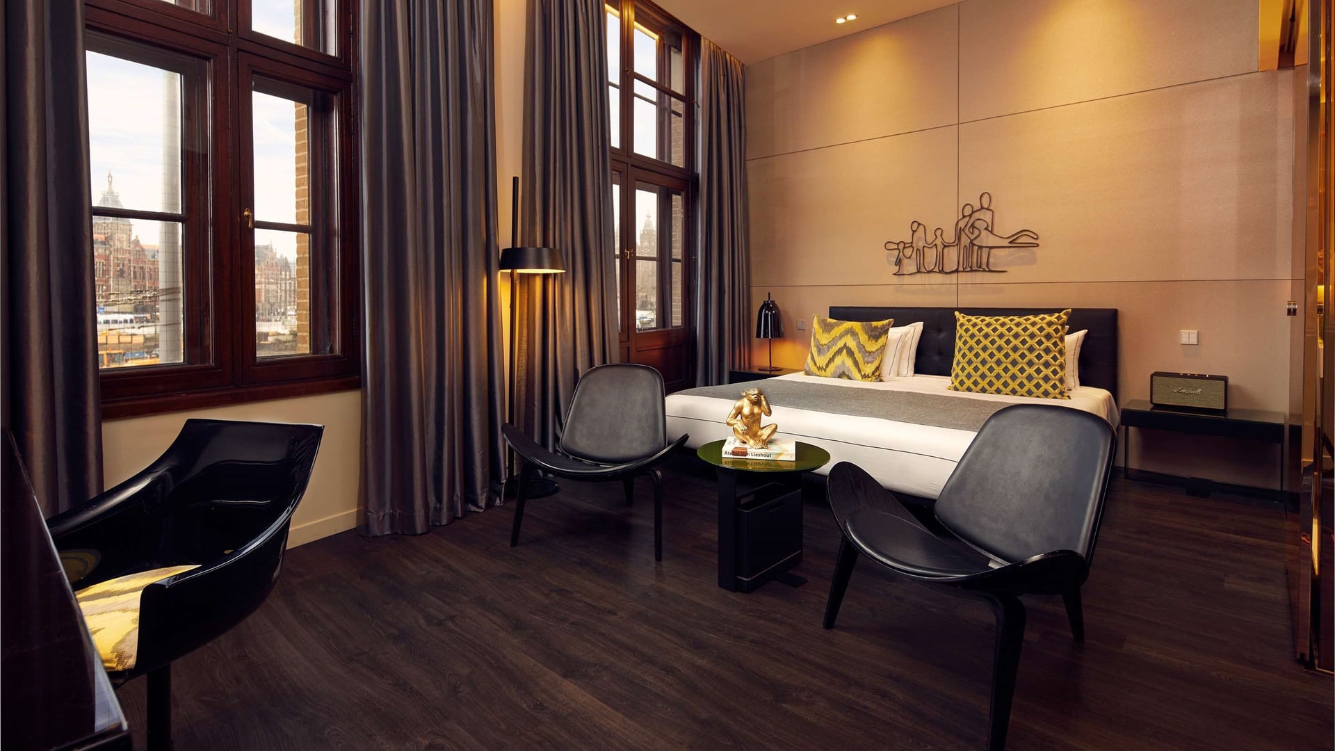 hotel room at Art'Otel Amsterdam