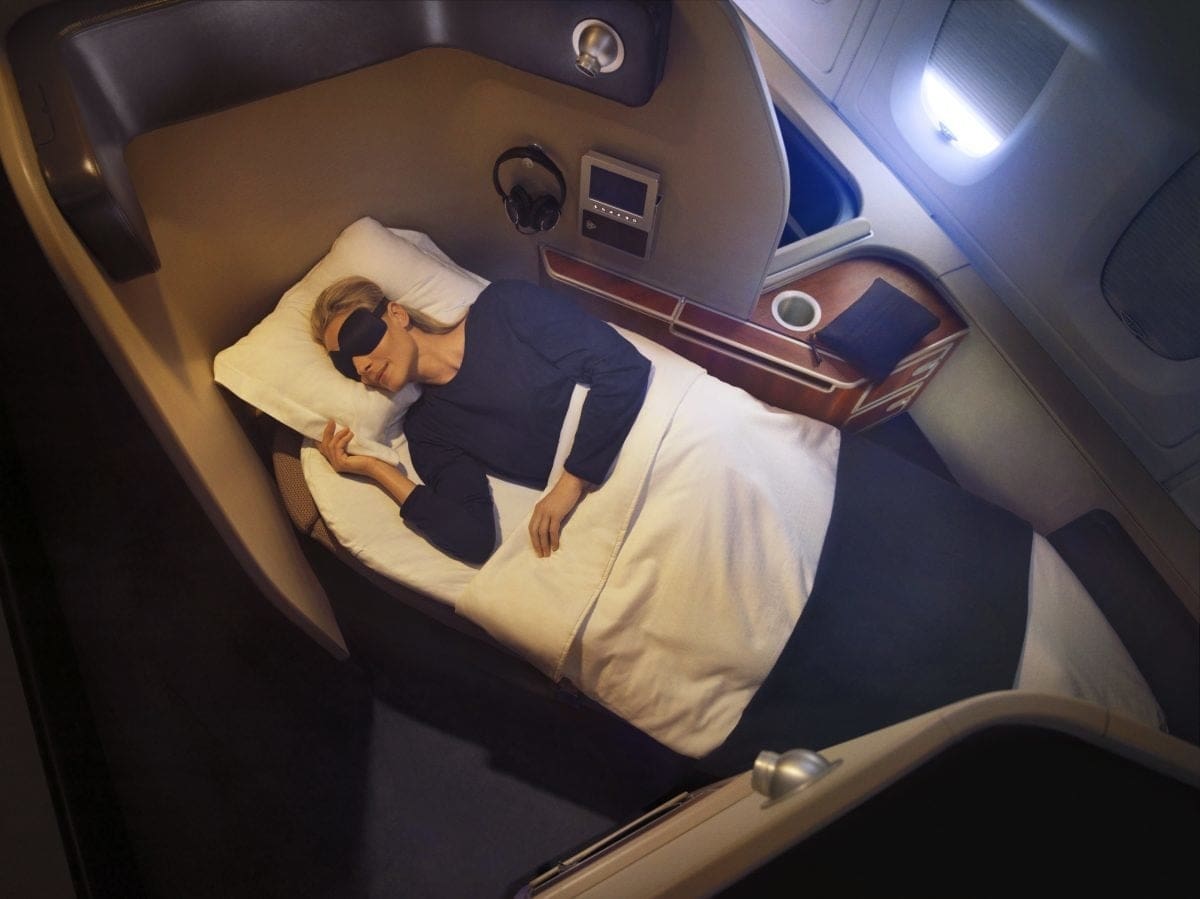 Qantas Upgrades First Class Sleep Experience