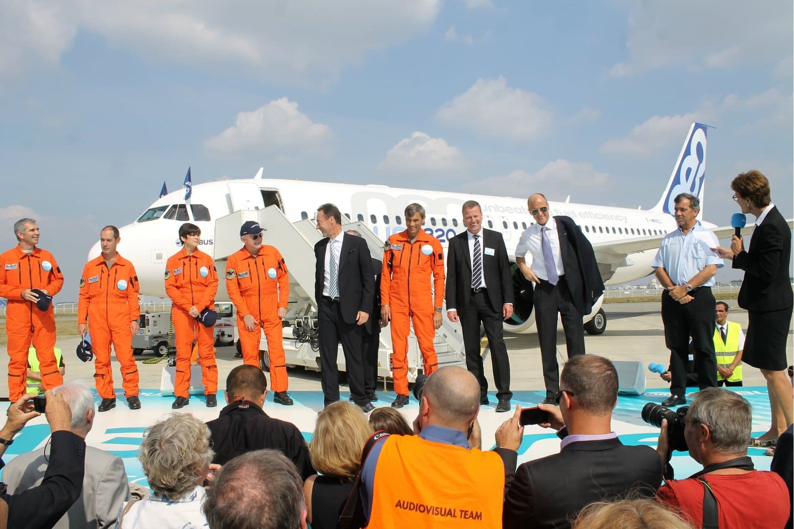 Första flygningen med Airbus A320 NEO - SAS och Norwegians framtida kortdistansflygplan