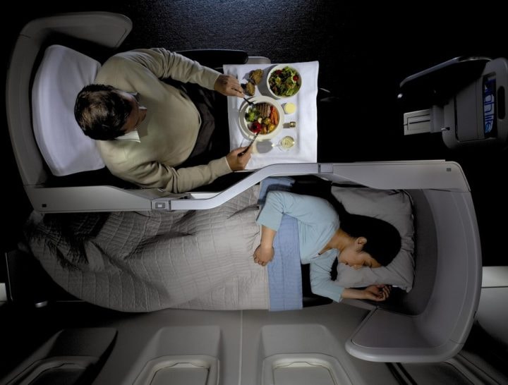 De beste business class setene når man reiser sammen - 2. British Airways