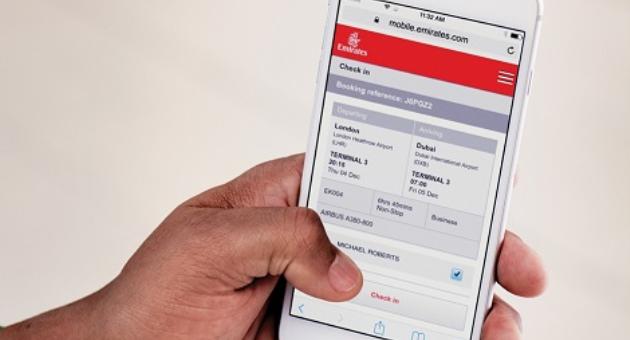 Emirates extends online check-in to 48 hours
