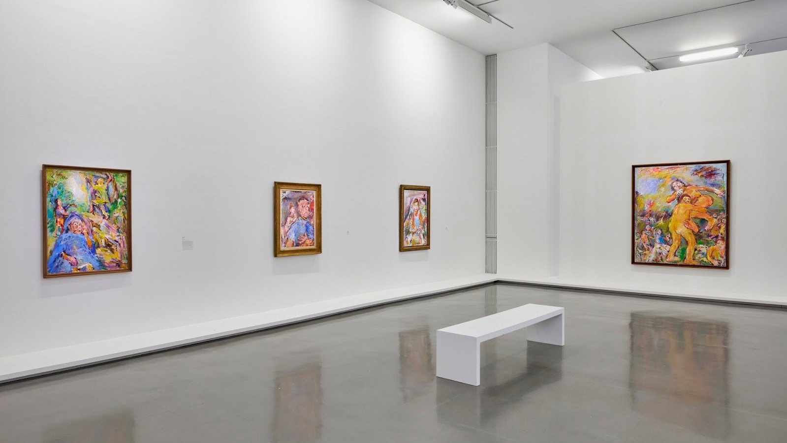 Inside Paris Museum of Modern Art.