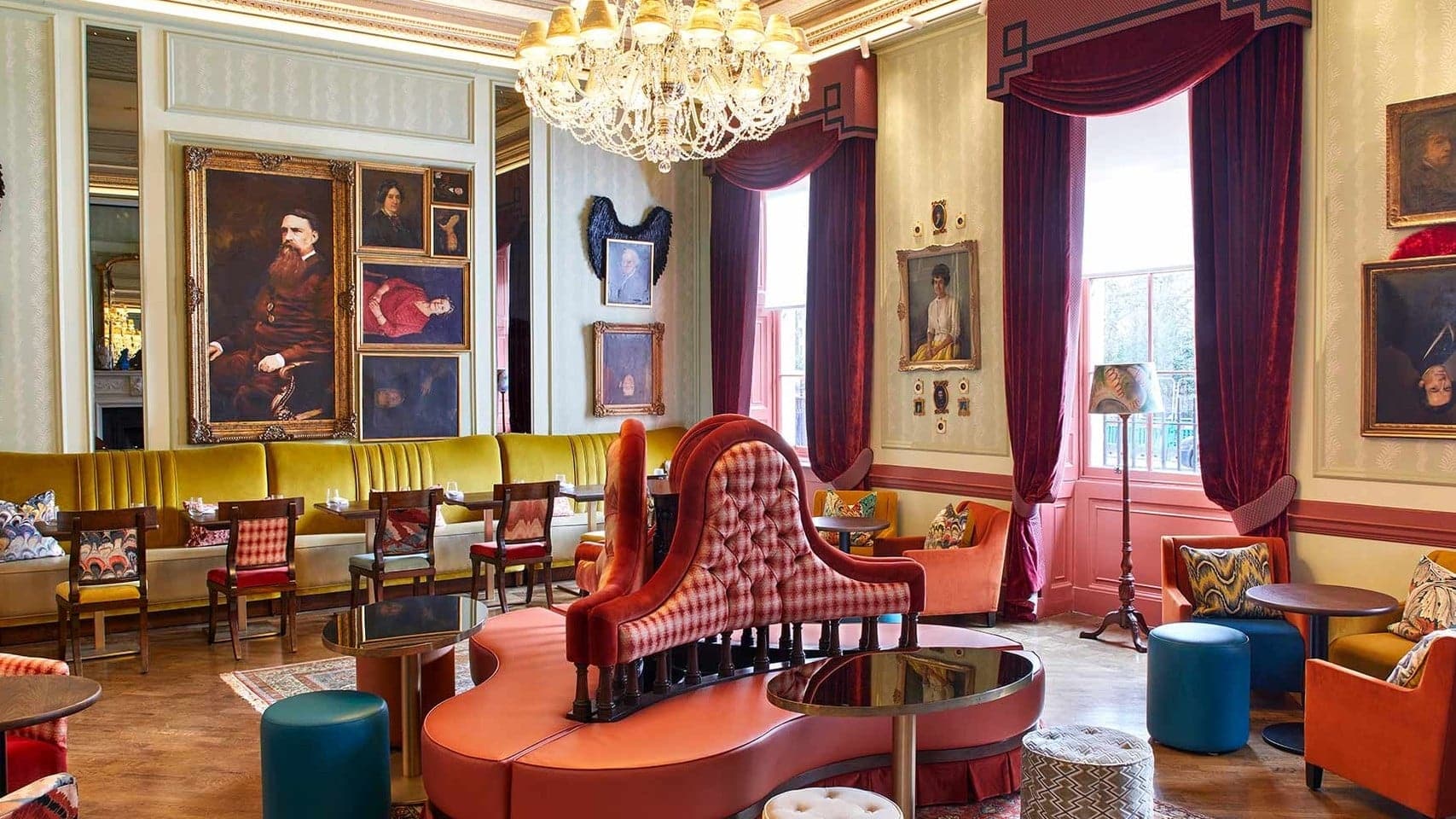 sitting area at Home House