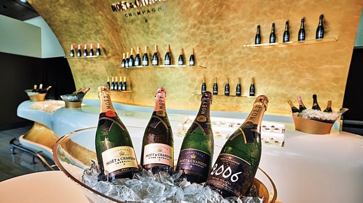 Which airline serves the best Champagne?