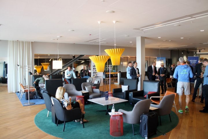 The opening of SAS’ new lounges at Stockholm Arlanda - Reception area - 2
