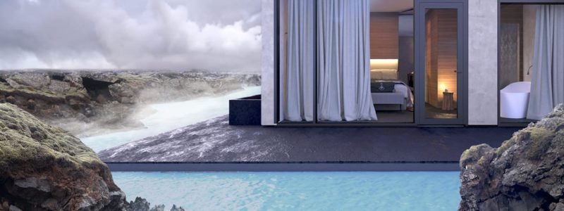 Eksklusiv luksus ved den blå lagune på Island