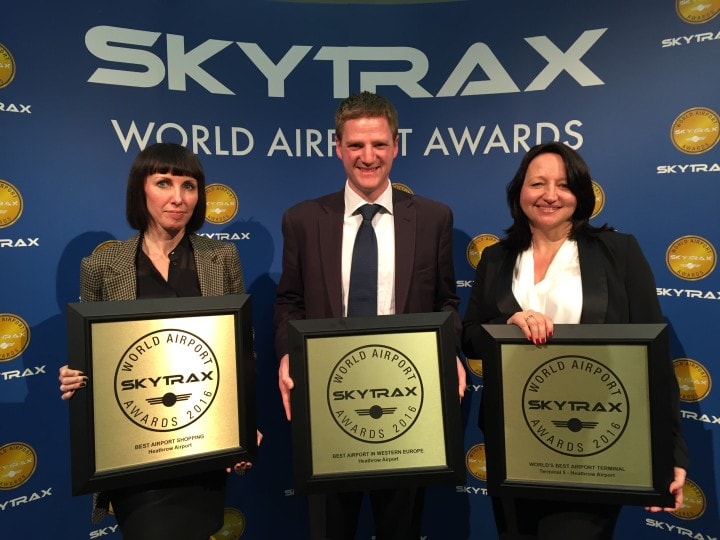 Heathrow wins hat-trick at the Skytrax World Airport Awards