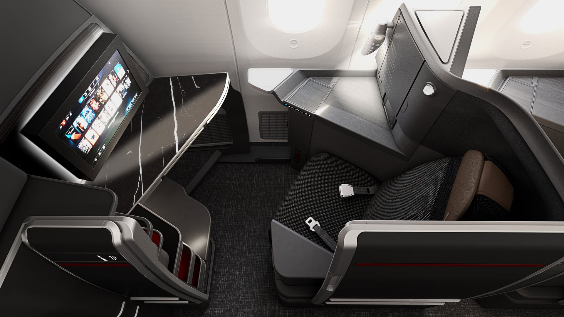 American Airlines - new premium seats, dining and amenities