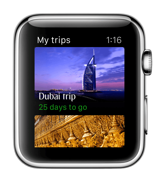 Nye rejseapps til Apple Watch - 3