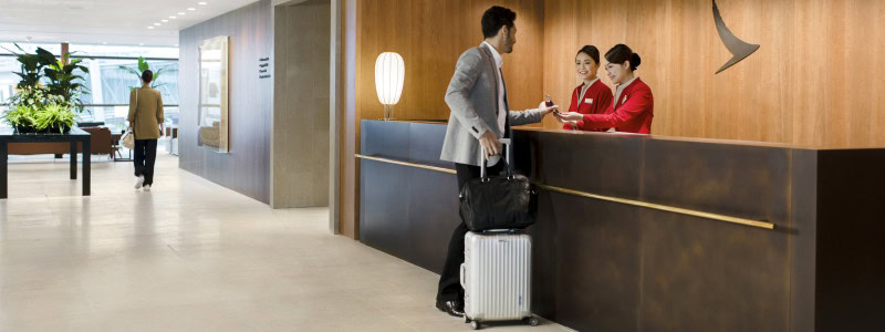 Cathay Pacific med ny Business Class lounge i Hong Kong