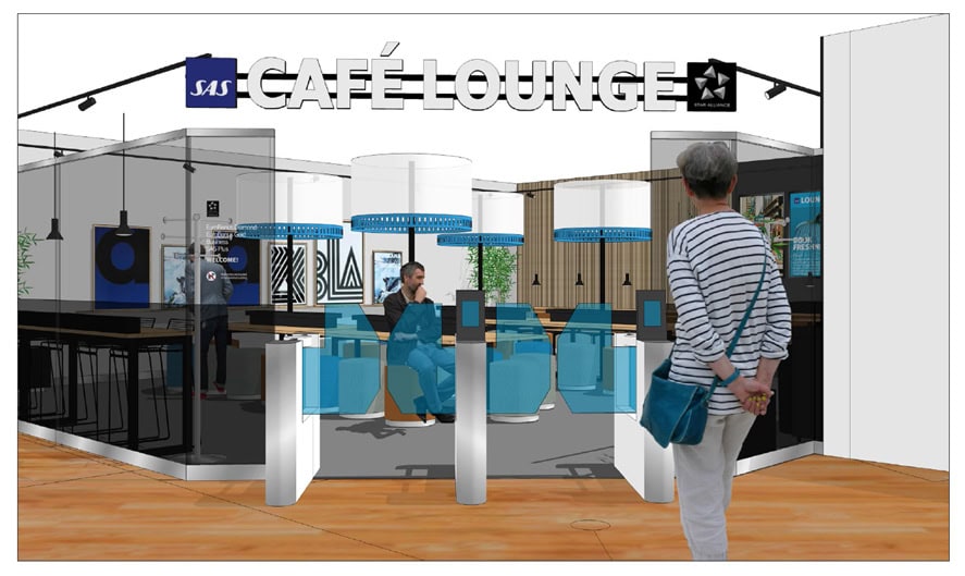 Nu öppnar SAS Café Lounge på Luleå Airport