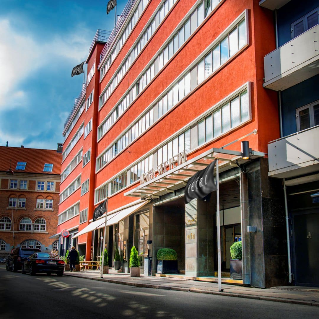Funkishotellet Skt Petri i Köpenhamn har fräschats upp