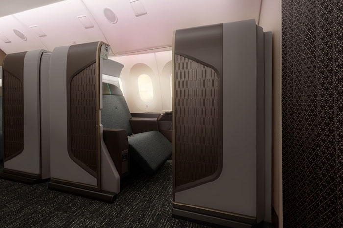 Oman Air Unveils New First Class "Mini Suite" - 2