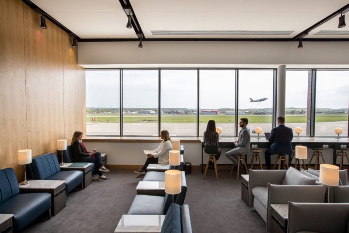 Slik er British Airways nye businessclasslounge på Aberdeen Airport - 1