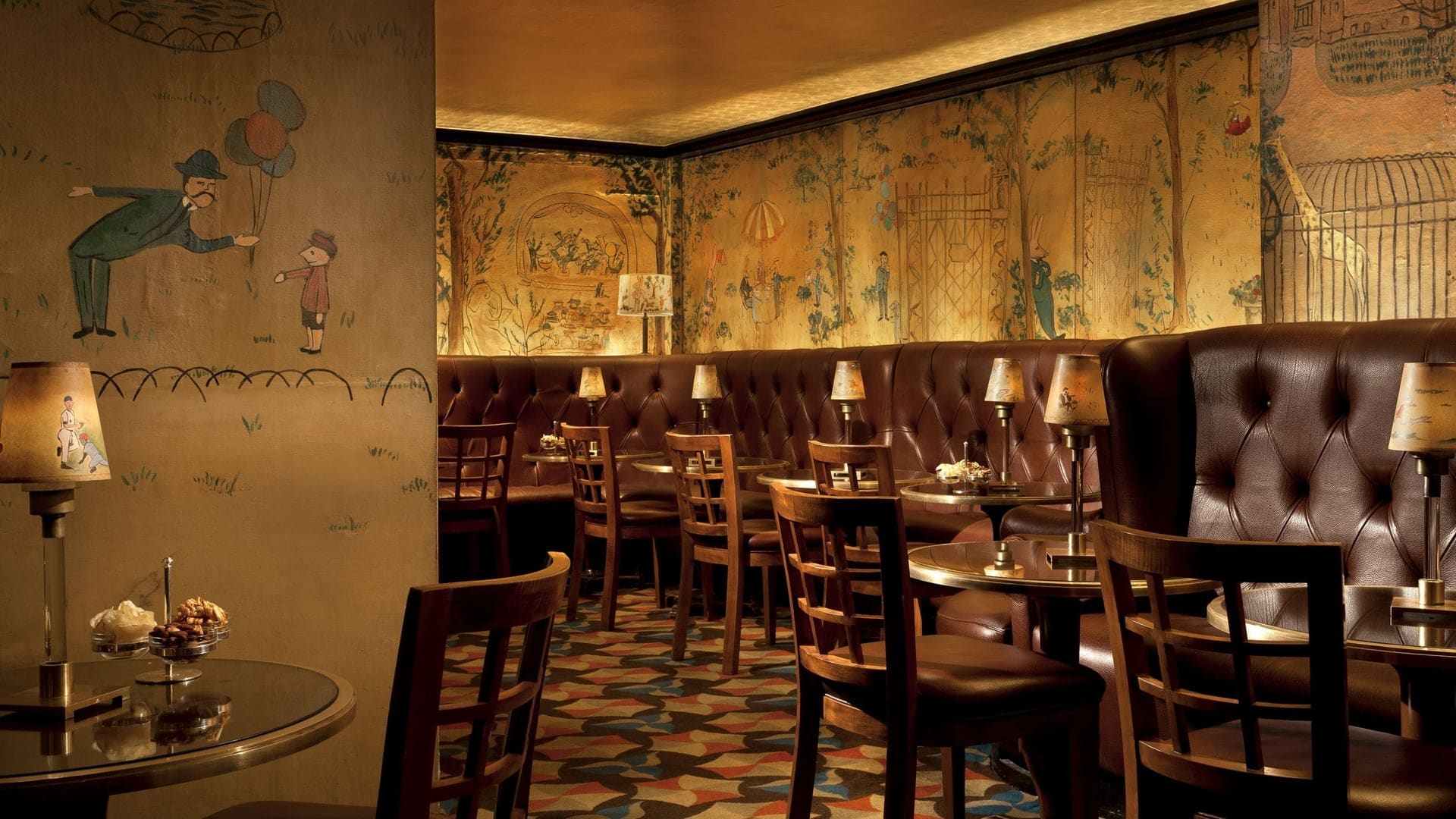 the Bemelmans Bar at The Carlyle new york