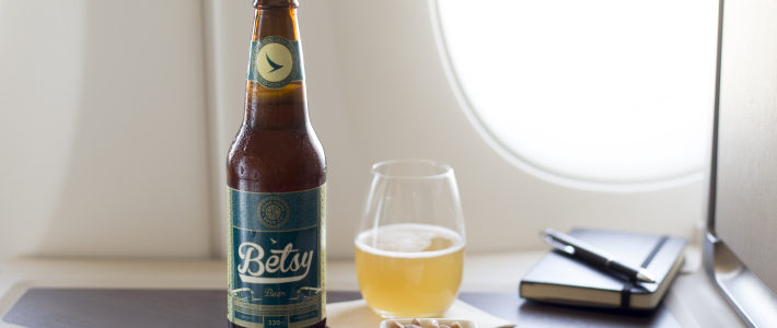 Ny øl fra Cathay Pacific - "Betsy" er lavet til at smage ekstra godt i luften