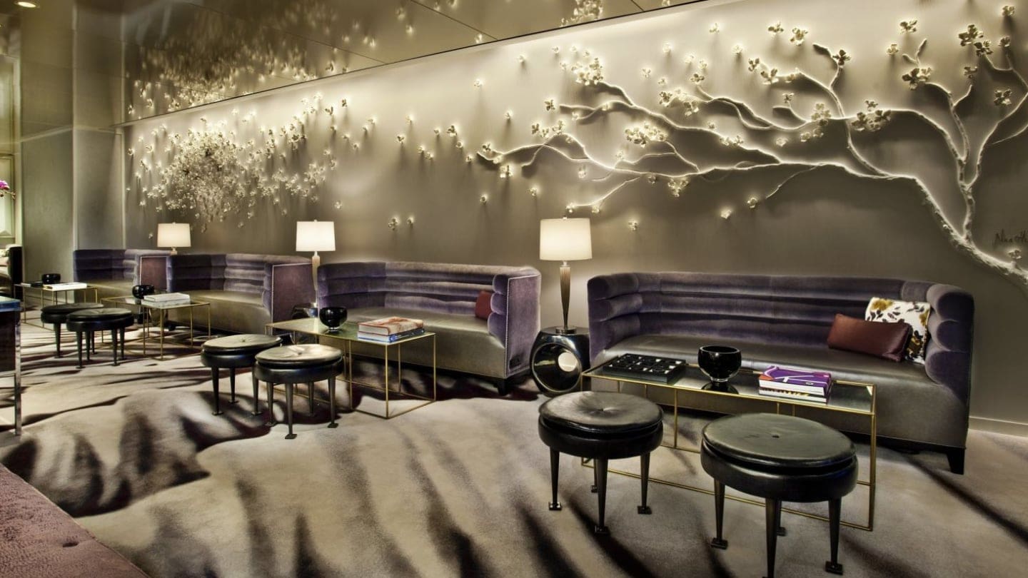 relaxing area at Loews Regency New York