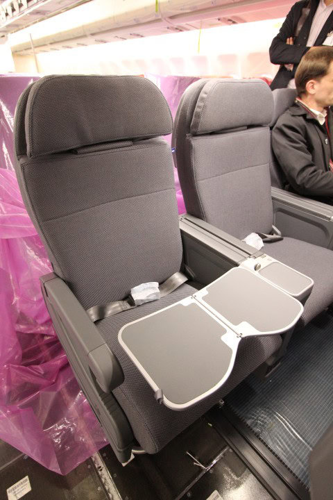 En första titt på Erik Viking och SAS nya långdistansstolar - SAS Plus - 5