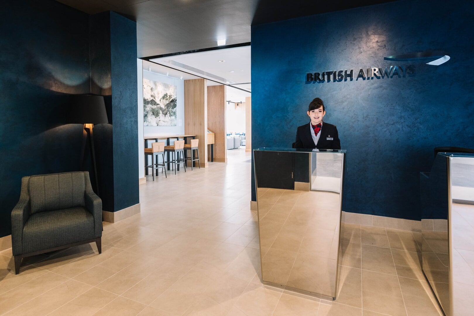 First Look: British Airways New Business Class Lounge At Aberdeen Airport