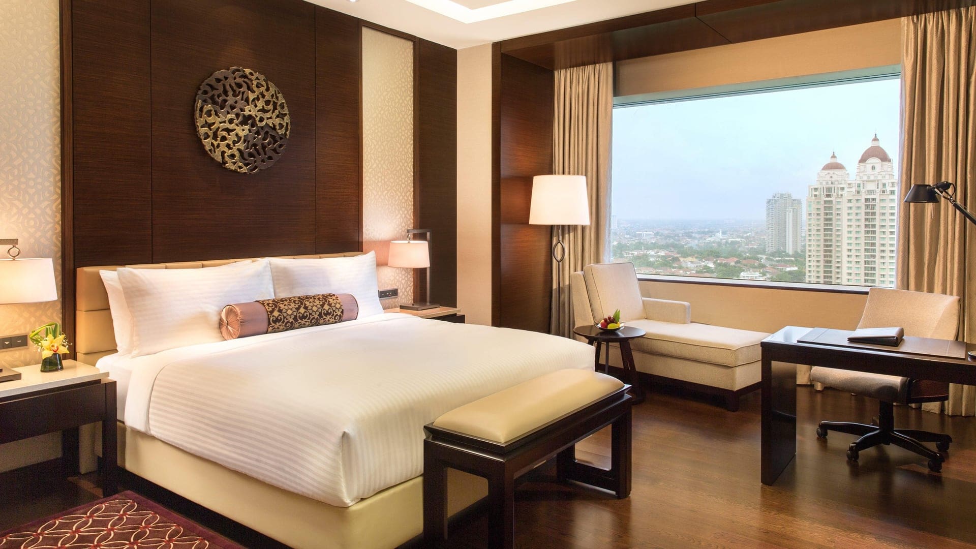 Hotel room at fairmont jakarta