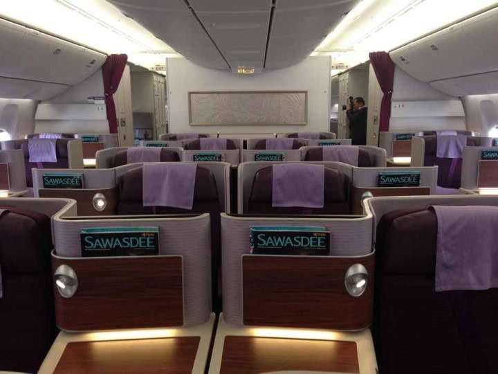 Thai Airways installerar nya stolar och kabindesign på flygen till Skandinavien - 1