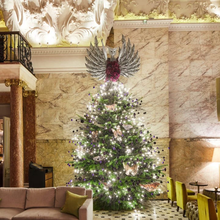The London Edition's magical Christmas tree