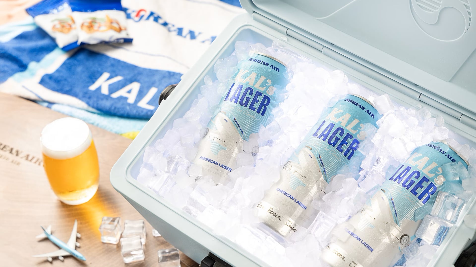 Airline review Beverages - Korean Air - 0