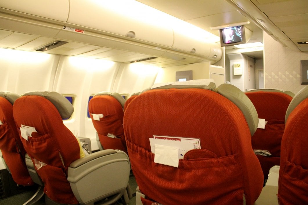 En sista flygning med Ethiopian Airlines business class Stockholm-Rom - 19