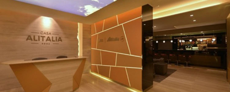 Alitalia öppnar nya flaggskeppslounger i Rom och Milano