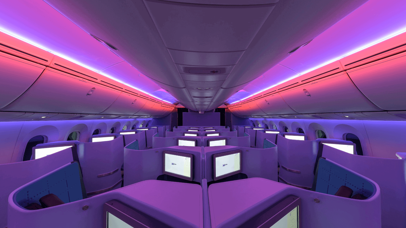 Airline review Cabin & Seat - KLM - 2