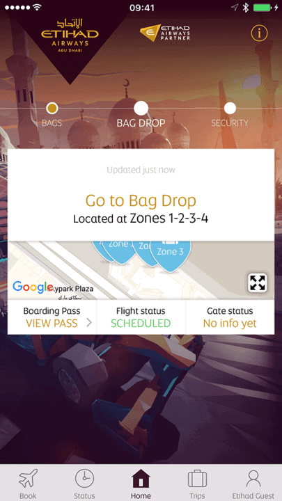Etihad lanserer ny app - 1